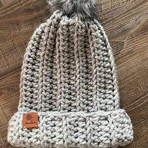 Handmade Wool Hat - Gray