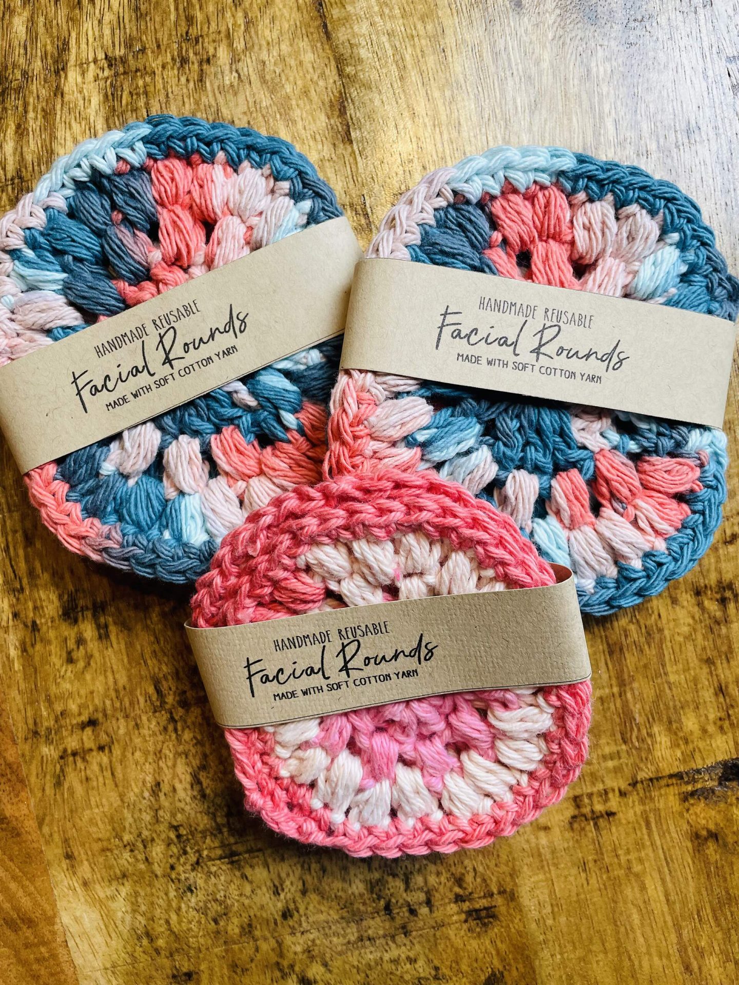 Facial Make-Up Rounds - Colorful Set