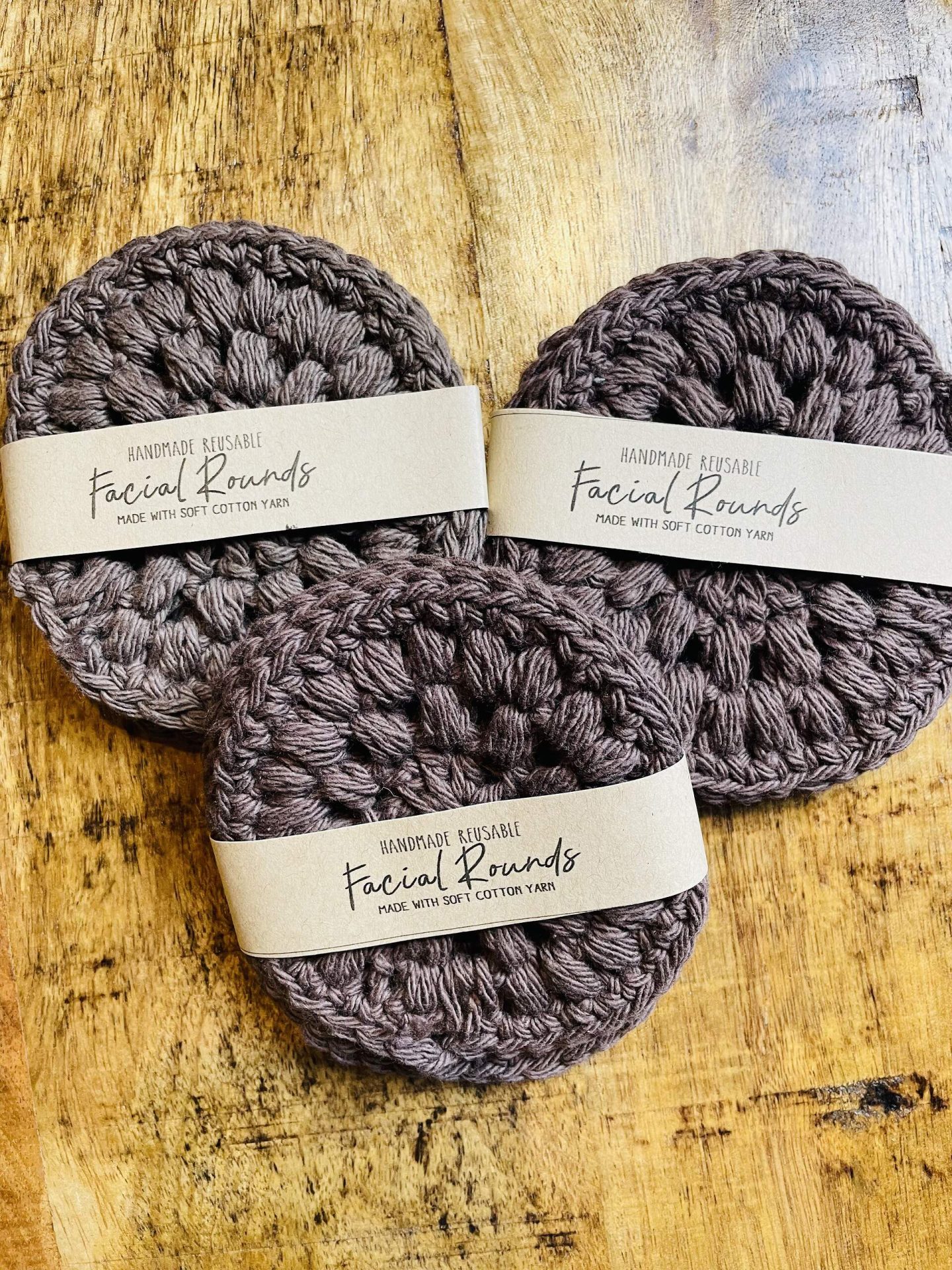 Facial Make-Up Rounds - Brown