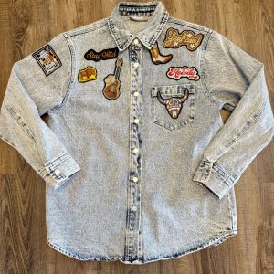 Vintage Style Rodeo Denim Jacket SIZE LARGE