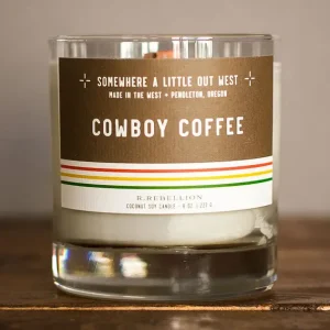 Cowboy Coffee 8oz Candle
